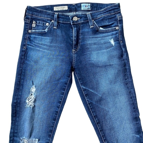 AG The Legging Low-Rise Skinny Ankle Jeans 26R - Picture 4 of 11